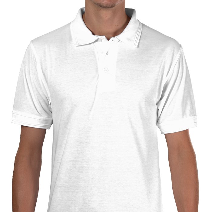 Personalised Classic Polo shirt. Cotton / Polyester blend. Printed or ...