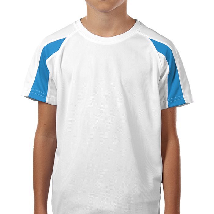 Custom  Kids Contrast Sports Shirts Preview