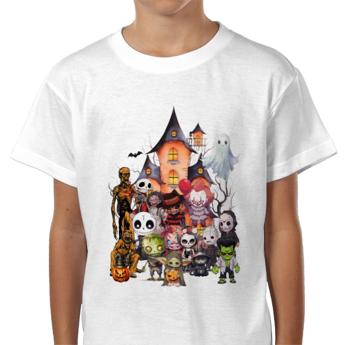 Halloween Haunted House Tee