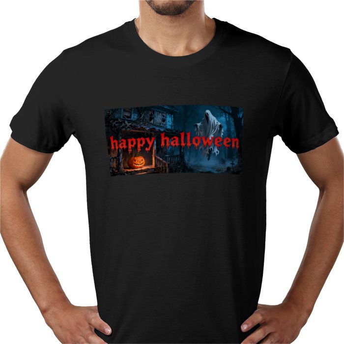 Happy Halloween Horror Budget Graphic Designer Tee