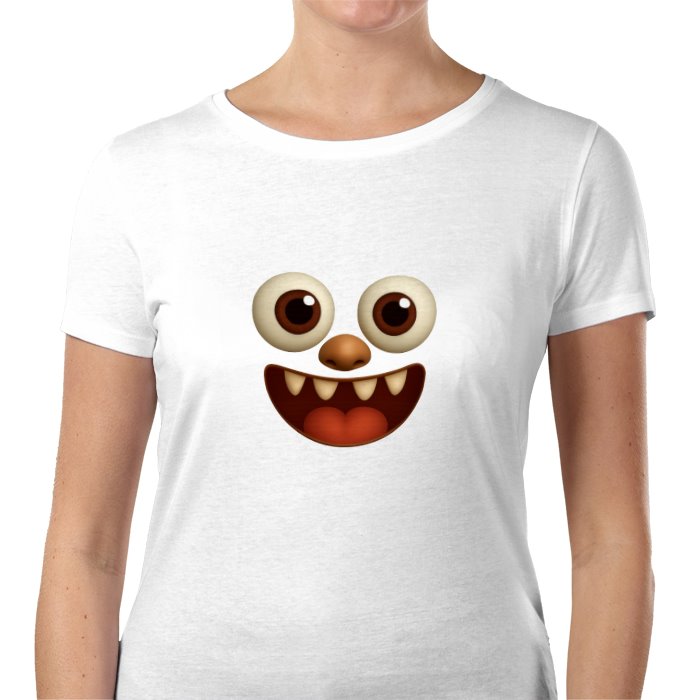 Monster Face Tee - Womens