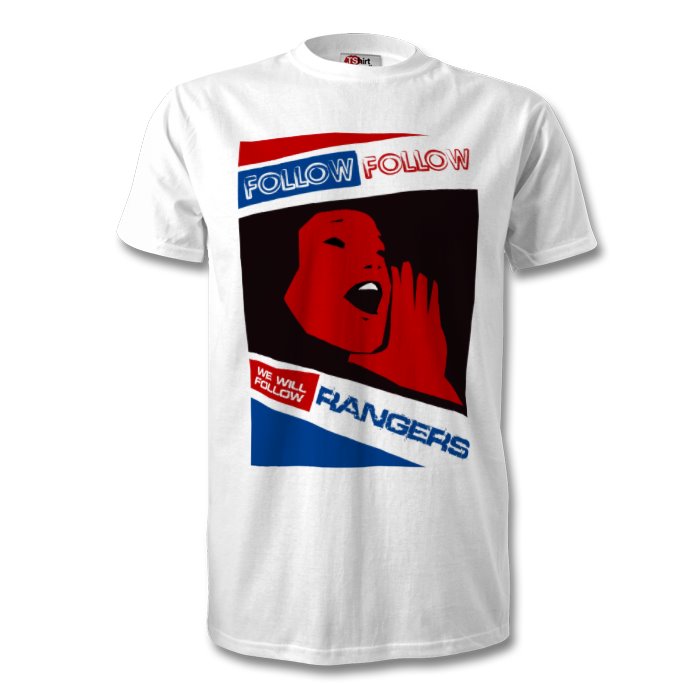 rangers personalised shirt