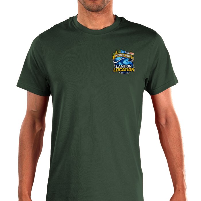 LOL T-Shirt — World Tour (Green) | Lane on Location travel clothing