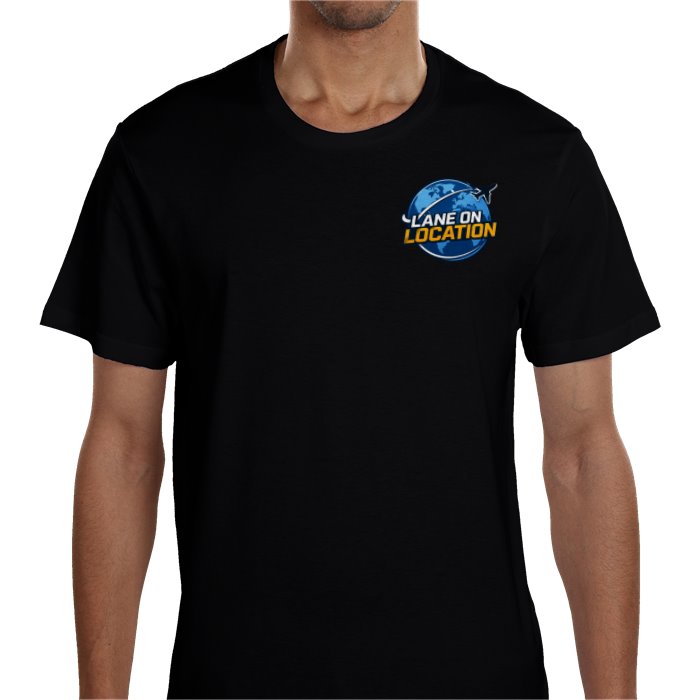 LOL Basic T-Shirt — Black | Lane on Location travel clothing