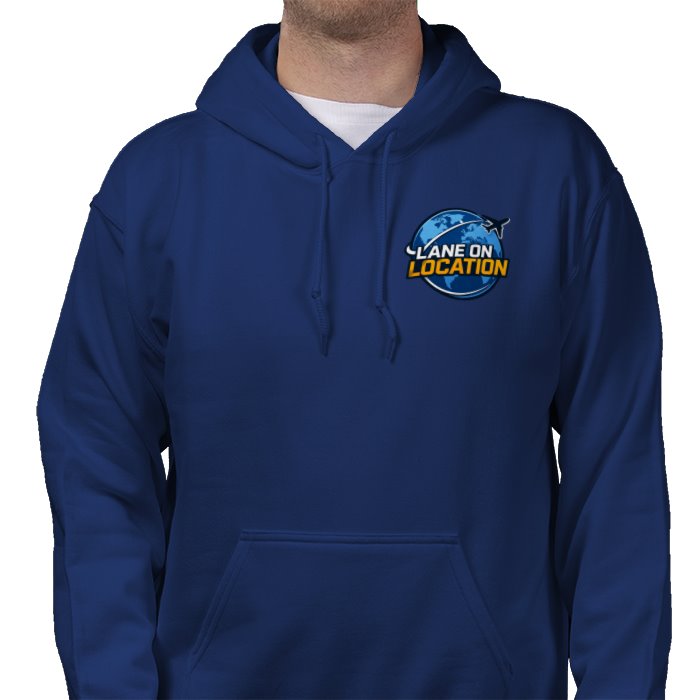 LOL Hoodie — Navy | Lane on Location travel clothing