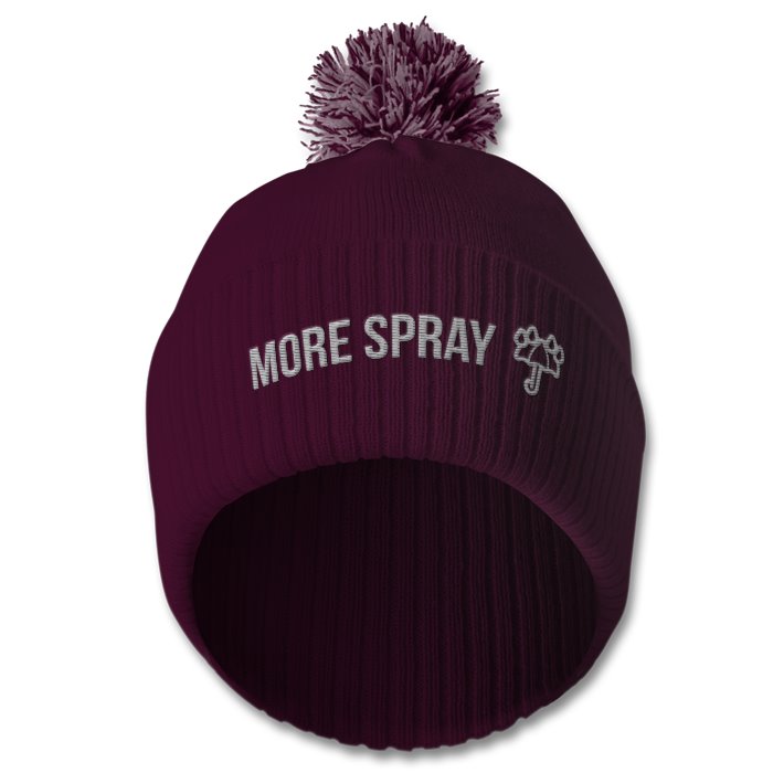 More Spray Bobble Hat