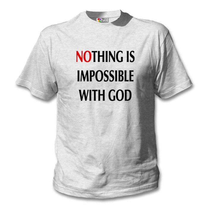 nothing is impossible t shirt