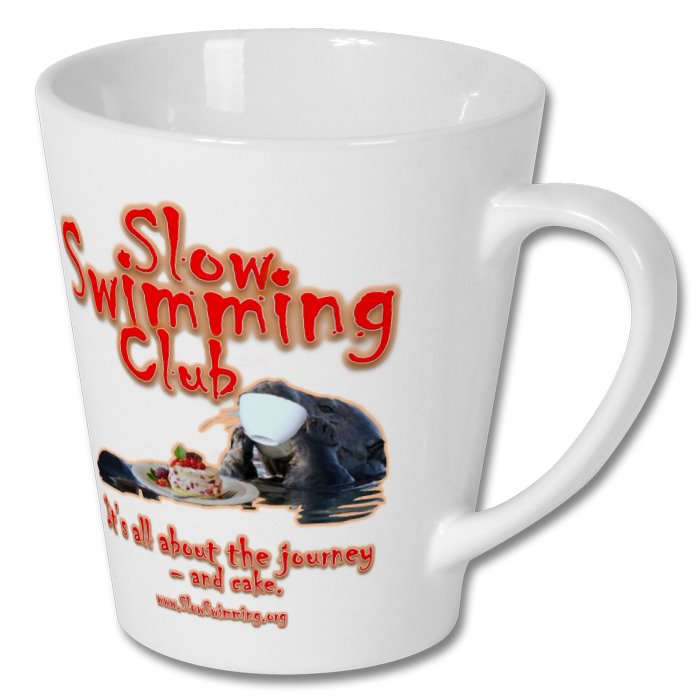 Slow Swimming Club Latte Mug