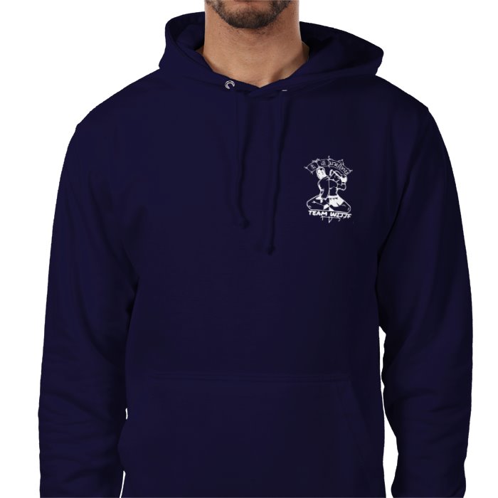 Team wijjf navy hoody